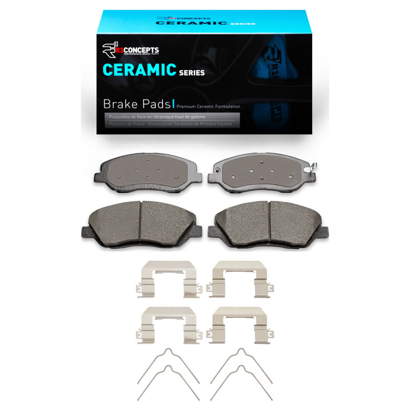 Hyundai Santa Fe XL Brake Pads - Front - R1 Concepts - Ceramic - `06-`19